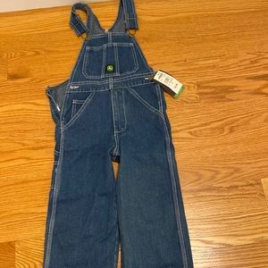 New boy size 7 John Deere overalls